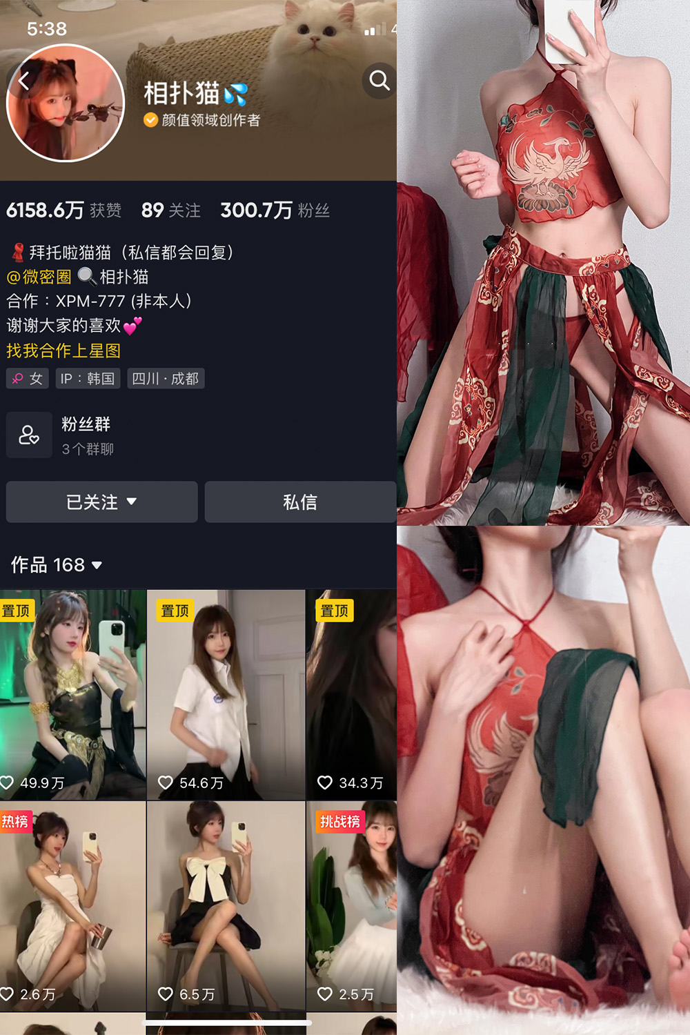 抖音 相扑猫 微密圈 嘉宾贴 NO.034期 【15P】-私密花园